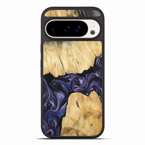 Anti Finger Oil Coating Anti Oil Film Pixel 10 Pro Xl Wood Phone Case - Kamiyah (Purple, 764623)