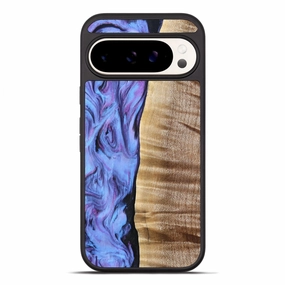 Pixel 10 Pro Xl Wood Phone Case - Tawana (Purple, 776560) Reinforced Corners