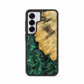 Self Healing Galaxy S25 Wood Phone Case - Kartier (Green, 769376)