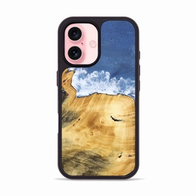 Iphone 16 Wood Phone Case - Yoselin (Coastal, 781862) Smooth Touch Raised Edges