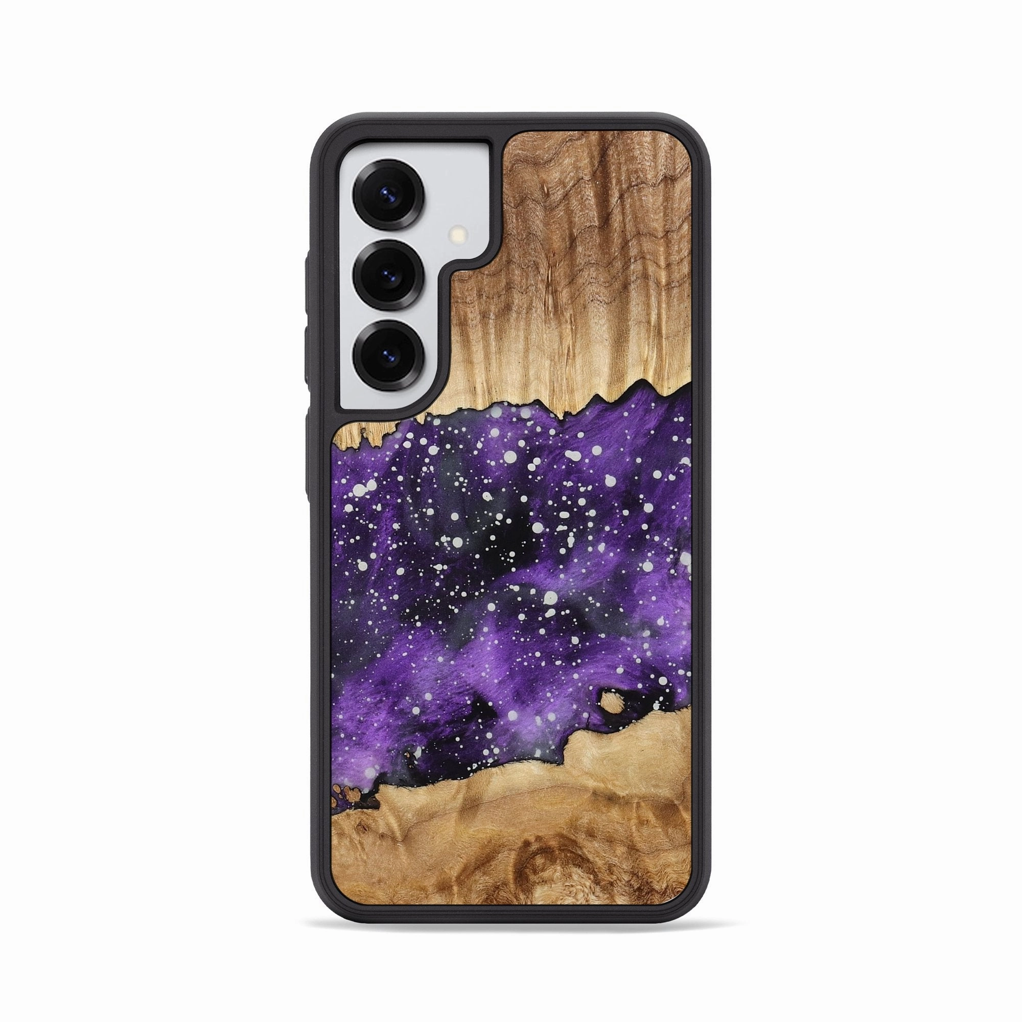 Ultra Clear Galaxy S25 Wood Phone Case - Trish (Cosmos, 775081)