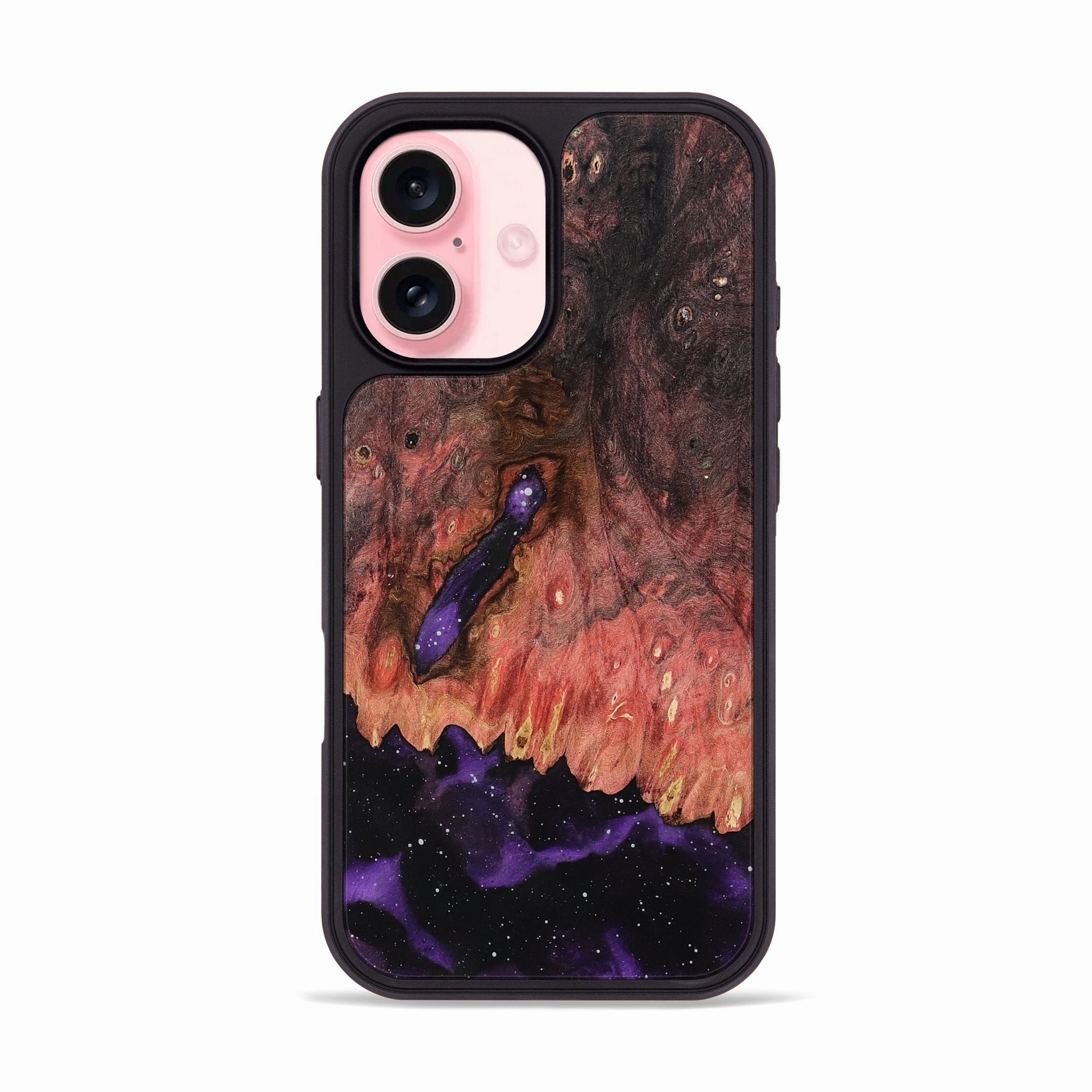 Iphone 16 Wood Phone Case - Shellie (Cosmos, 781933) Shock Guard Protective Layer