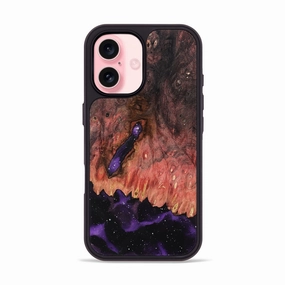 Iphone 16 Wood Phone Case - Shellie (Cosmos, 781933) Shock Guard Protective Layer