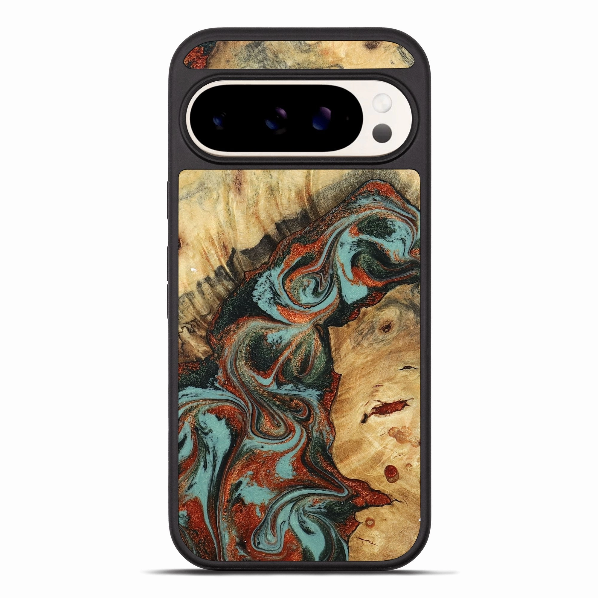 Grip Friendly Dustproof Cover Pixel 10 Pro Xl Wood Phone Case - Ahmad (Green, 781739)