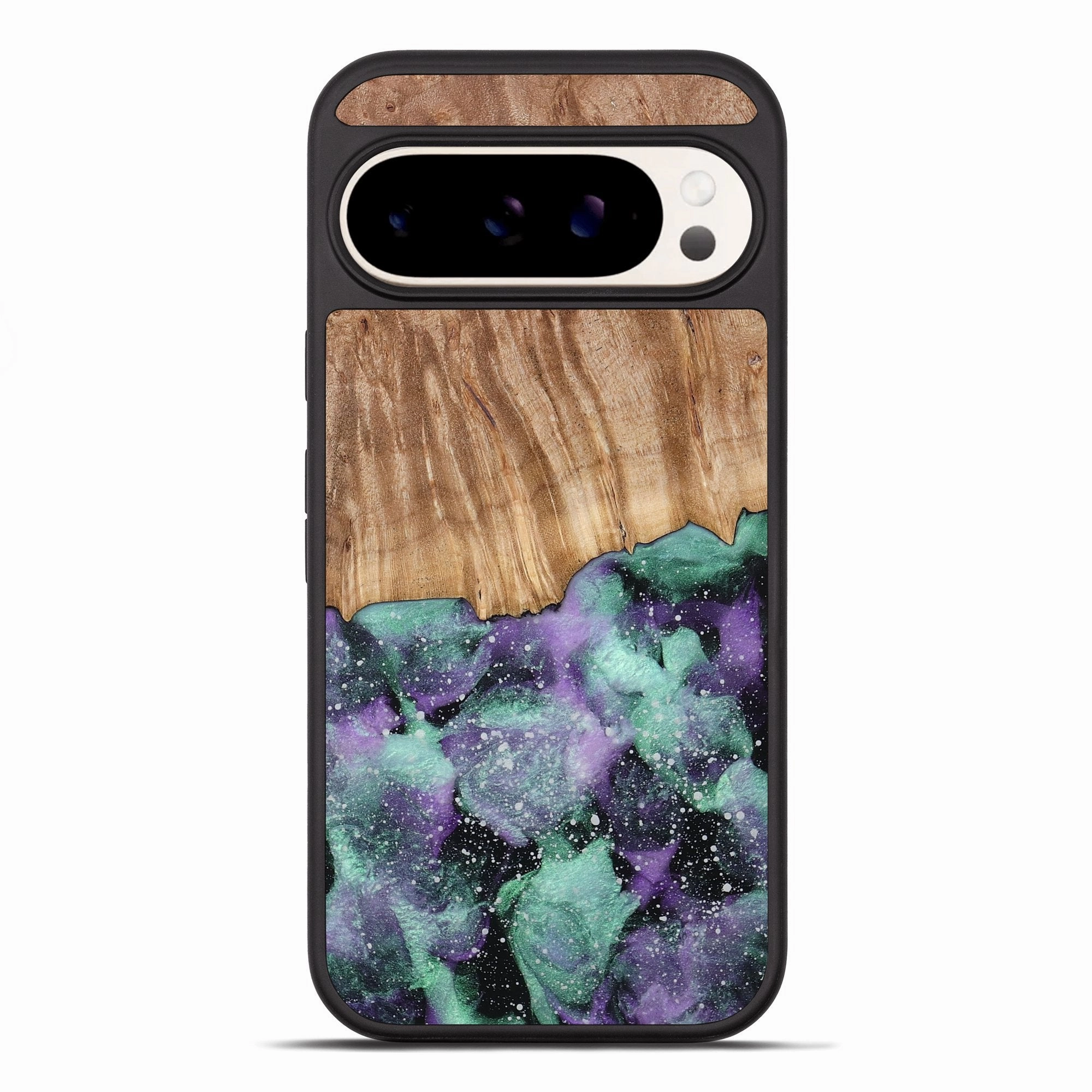 Pixel 10 Pro Xl Wood Phone Case - Verla (Cosmos, 779355) Anti Finger Stain Smooth Touch Film
