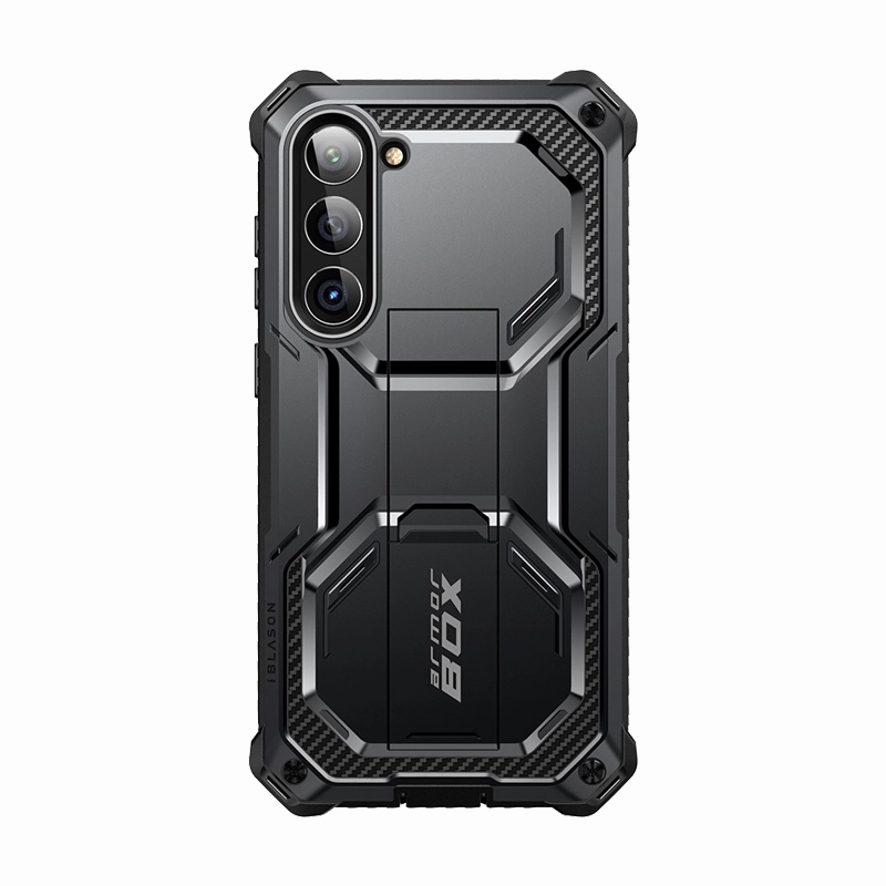 Fingerprint Shield Galaxy S23 Plus Armorbox Case-Black