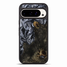 Dustproof Cover HD Clarity Pixel 10 Pro Xl Wood Phone Case - Jaycee (Black & White, 780755)