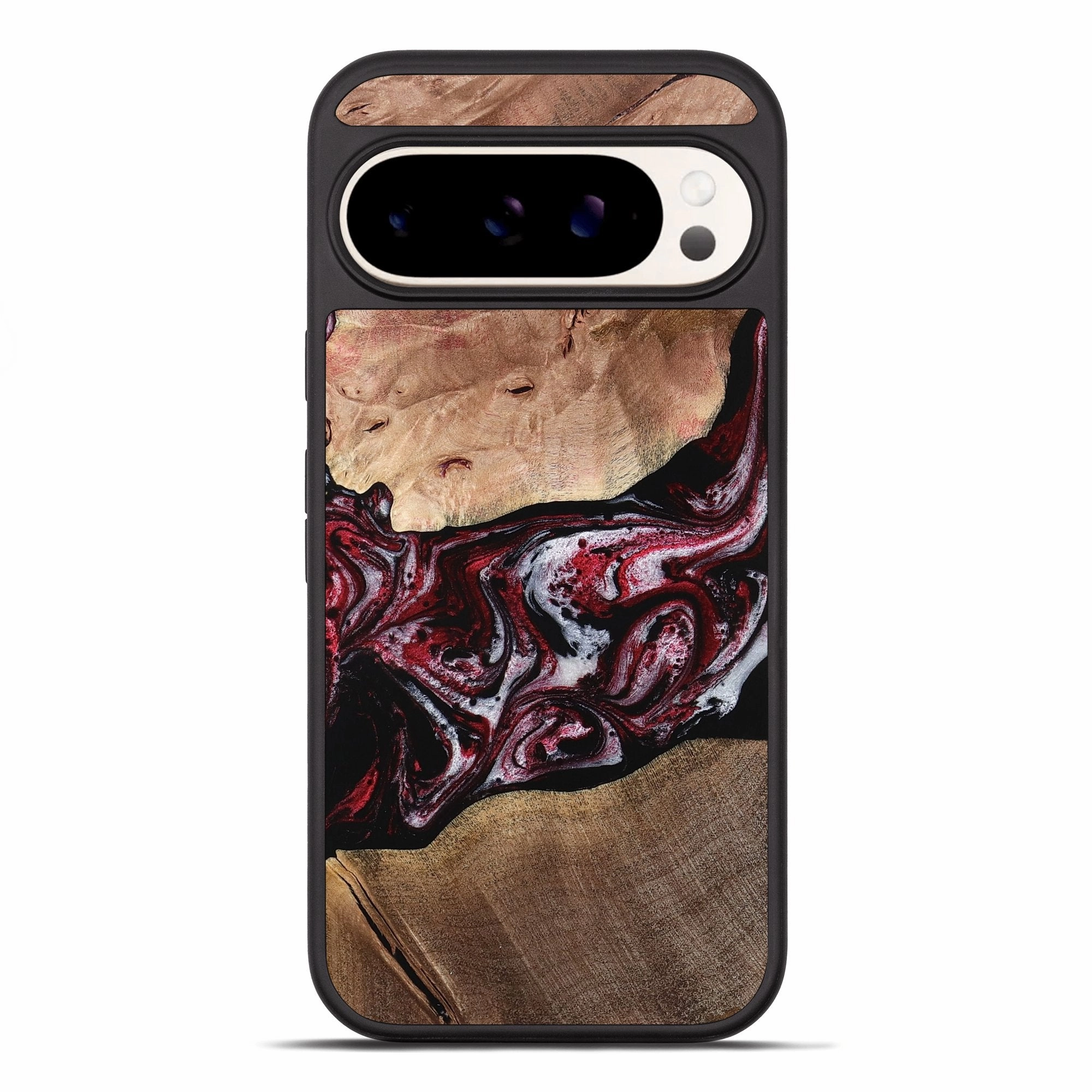 HD Screen Protector Smooth Touch Film Pixel 10 Pro Xl Wood Phone Case - Shantel (Red, 767943)