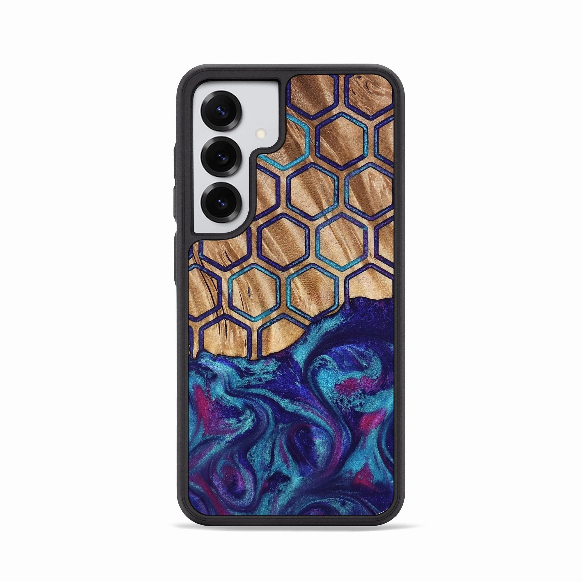 Galaxy S25 Wood Phone Case - Orlando (Pattern, 779269) Scratch Resistant