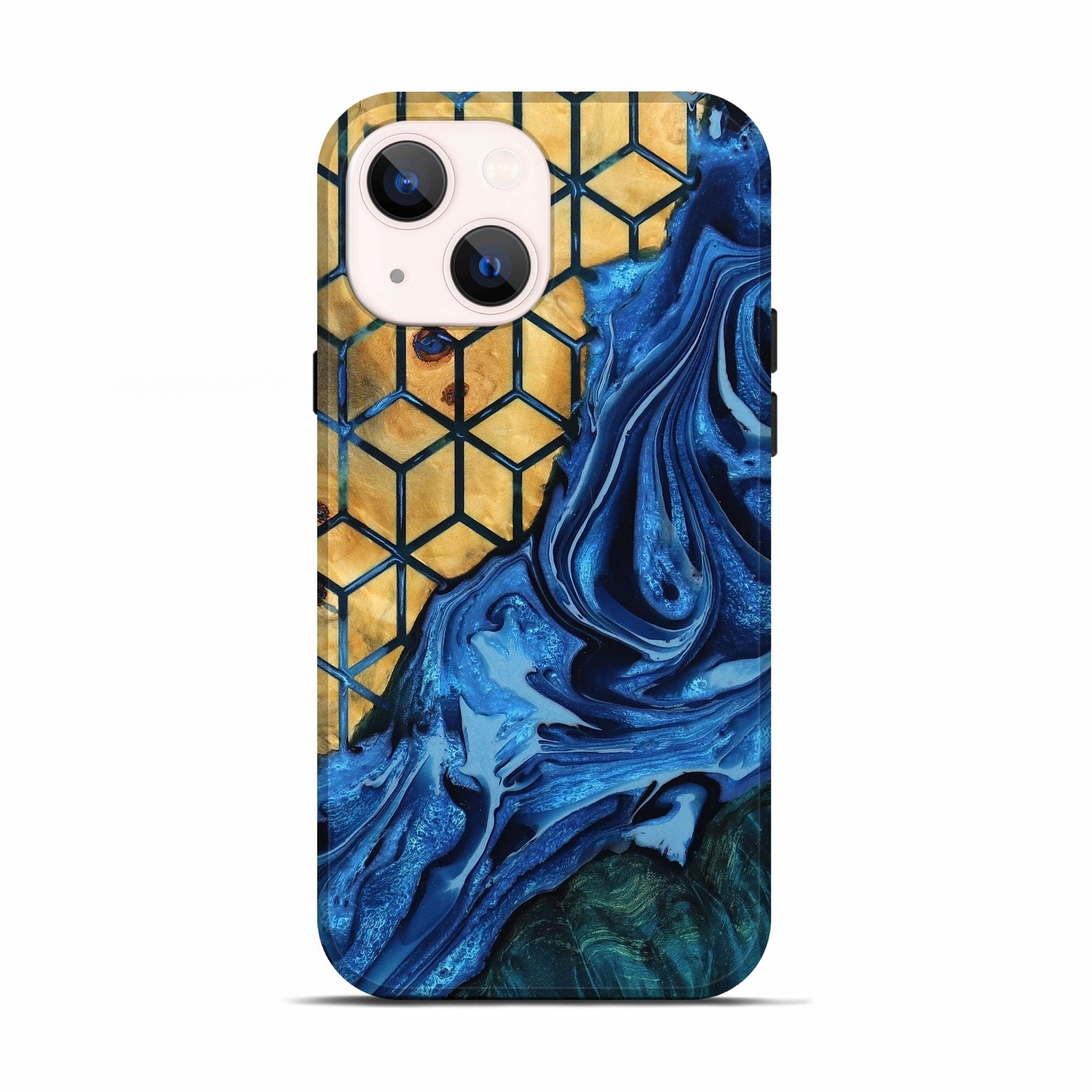 Ultra Thin Iphone 13 Wood Live Edge Phone Case - Ardis (Pattern, 781454)