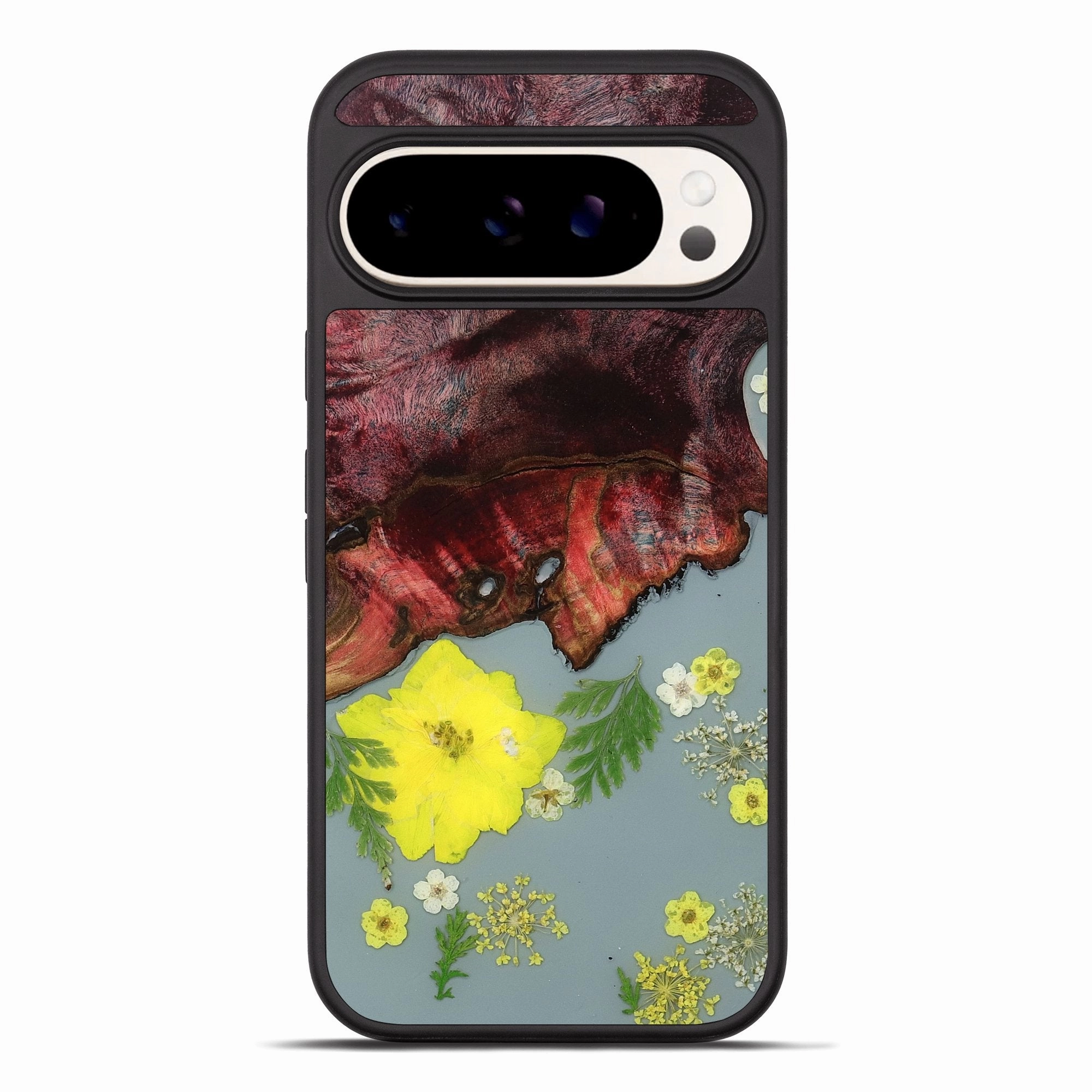 Anti Finger Smear Anti Dust Pixel 10 Pro Xl Wood Phone Case - Caleigh (Bloom, 780226)