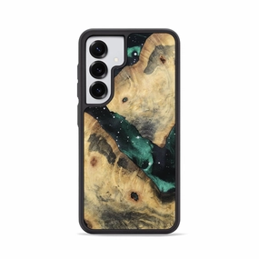 Galaxy S25 Wood Phone Case - Louella (Cosmos, 781957) Raised Edges