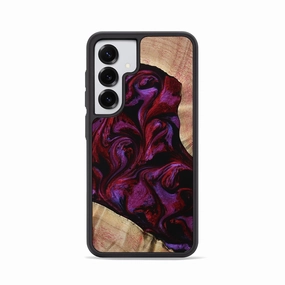 Protective Film Galaxy S25 Wood Phone Case - Oakley (Red, 773332)