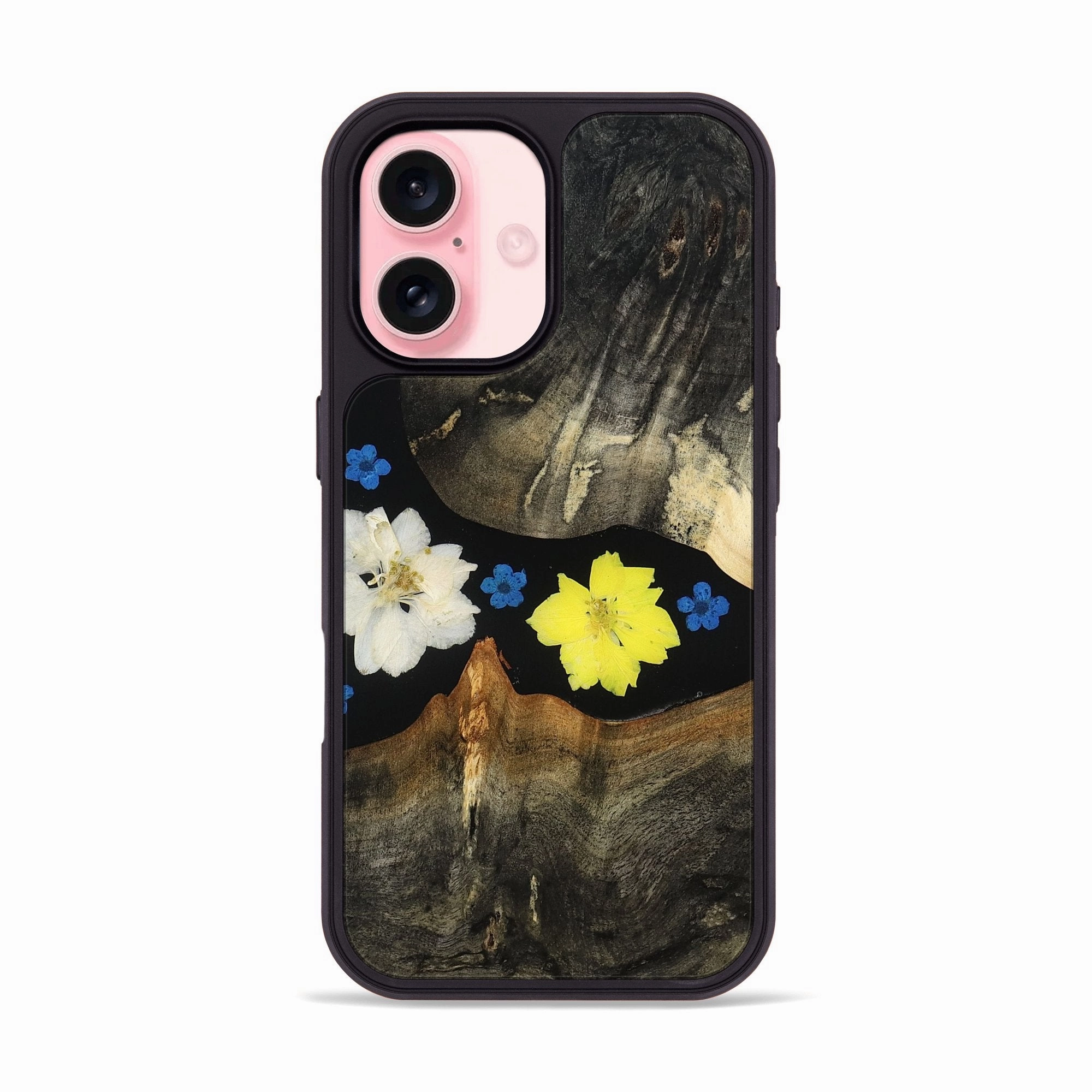 Anti Static Iphone 16 Wood Phone Case - Lotta (Bloom, 781352)