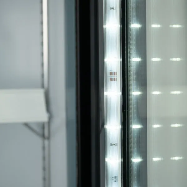 Maxx Cold - MVMR23B V-Series Single Glass Door Merchandiser Refrigerator, in Black