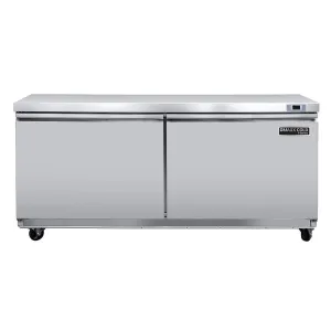 Maxx Cold - MVR60UHC V-Series 2 Door Undercounter Refrigerator, in Stainless Steel