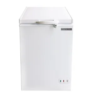 Maxx Cold - MXSH3.4SHC Compact Chest Freezer with Solid Top, 22.8"W, 3.4 cu. ft. Storage Capacity, Locking Lid, Garage Ready, in White
