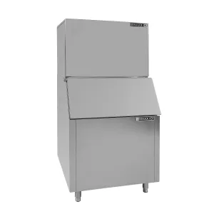 Maxx Ice - MIM600-B580SS, Maxx Ice Modular Ice Machine, 30"W, 602 lbs, and Storage Bin, 30"W, 580 lbs, in Stainless Steel
