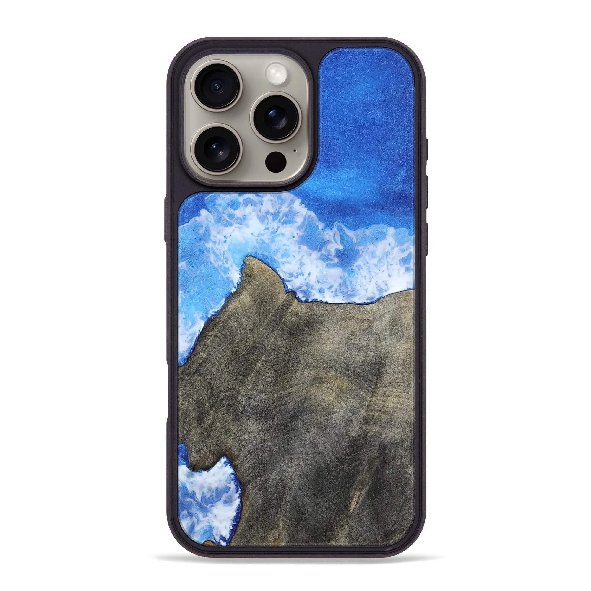 Iphone 16 Pro Max Wood Phone Case - Dallas (Coastal, 781809) Anti Finger Stain