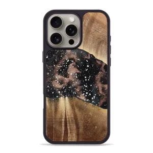 Shock Absorption Iphone 16 Pro Max Wood Phone Case - Jovani (Cosmos, 776450)