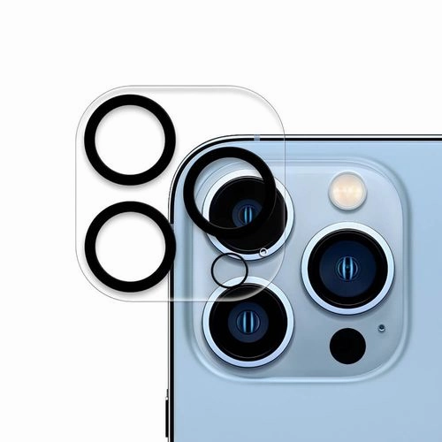 Phonix Camera Lens Protector For Iphone 13 Pro / 13 Pro Max Back Lens Shield(Tempered Glass) Anti Finger Mark Film