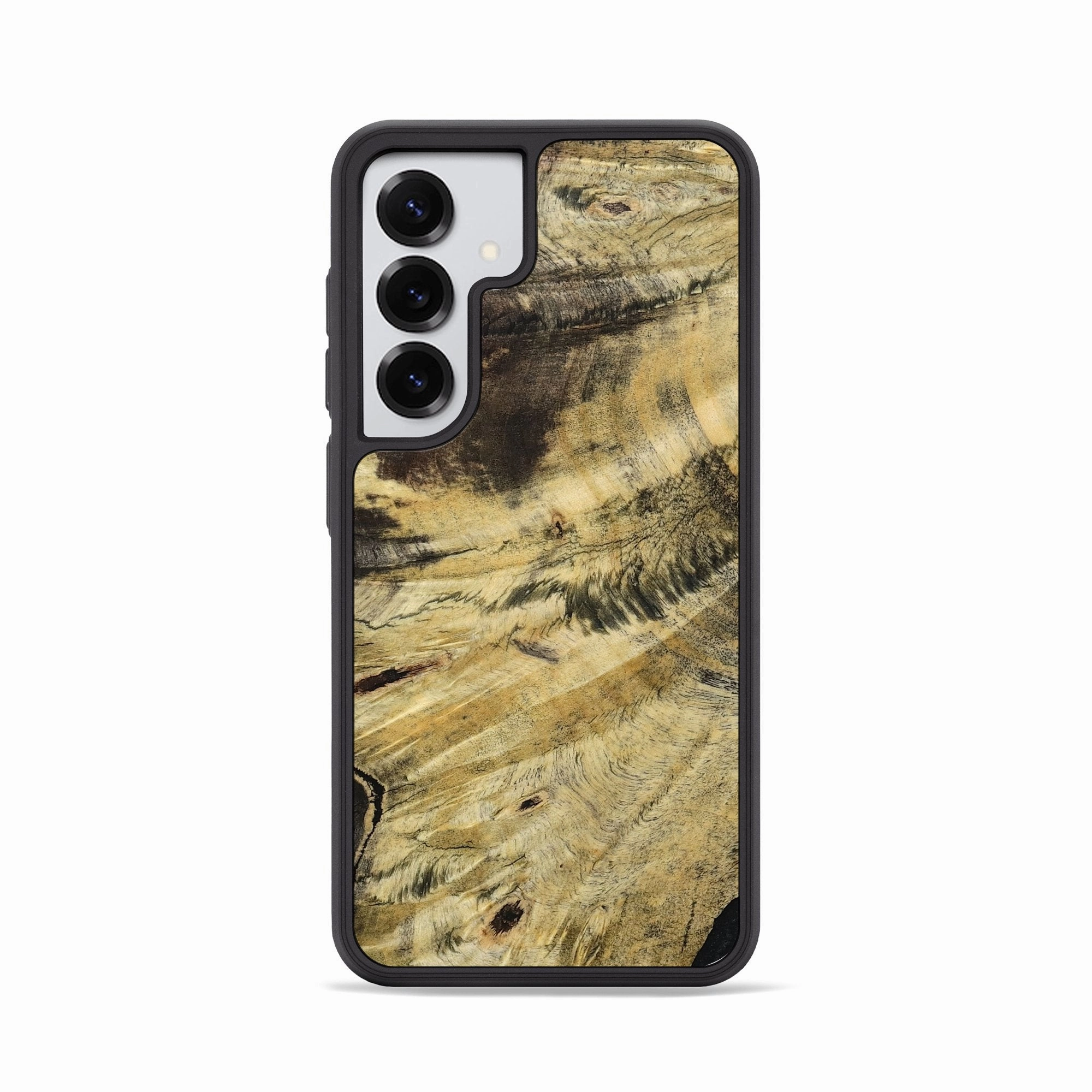 Galaxy S25 Wood Phone Case - Aliana (Wood Burl, 780914) Shock Proof Film Anti Fog