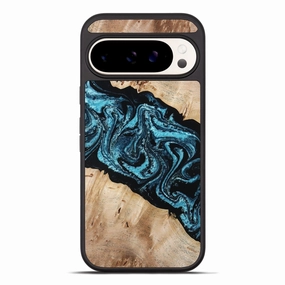 Pixel 10 Pro Xl Wood Phone Case - Russ (Blue, 781803) Anti Scratch Screen
