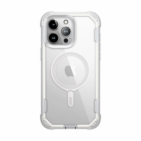 Scratch Resistant Iphone 15 Pro Max Ares Mag Case - White