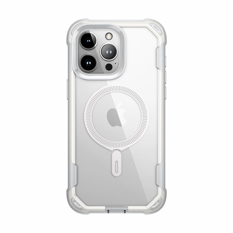 Scratch Resistant Iphone 15 Pro Max Ares Mag Case - White