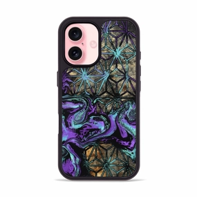 Iphone 16 Wood Phone Case - Devonta (Pattern, 781744) Anti Scratch Shield Protective Film