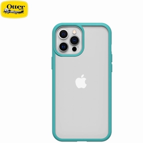 Anti Finger Grease Otterbox Case For Iphone 12 Pro Max React Series Case Blue