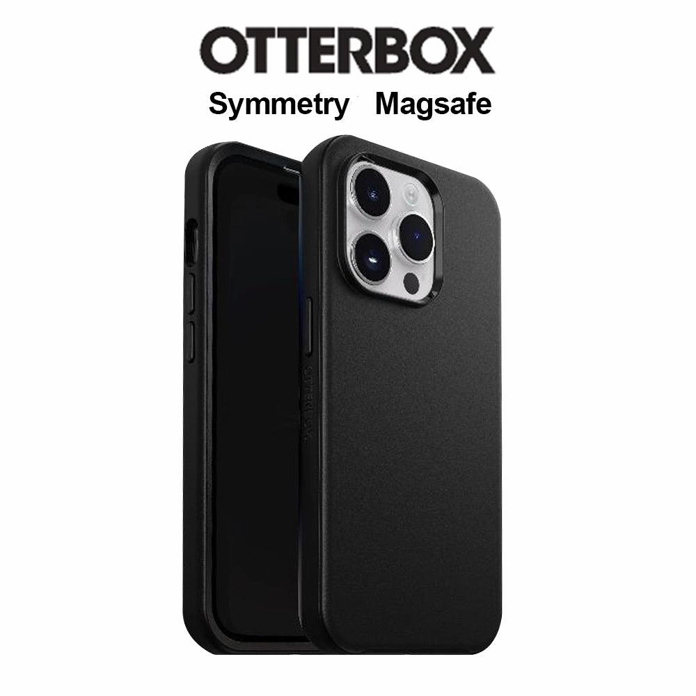 Drop Resistant Otterbox Symmetry Magsafe Black Case For Iphone 16 Plus