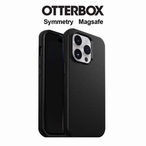 Drop Resistant Otterbox Symmetry Magsafe Black Case For Iphone 16 Plus