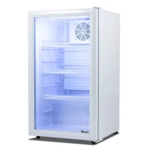 Migali - C-04RM-HC, Commercial 18" 1 Glass Door Merchandiser Refrigerator 4 cu. ft.