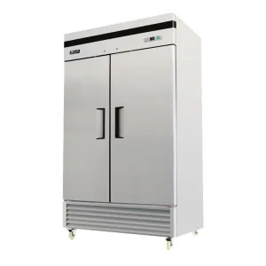 Migali - C-2FB-35-HC, Commercial 39" 2 Solid Door Reach-In Freezer 35 cu. ft.