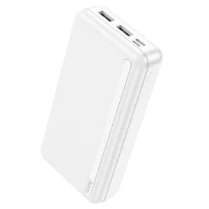 Mobile Power Bank, 20000Mah, Micro-Usb / Type-C 2A Input, Dual Usb 5V / 2.1A Output, With Led Indicator J91A Outdoor Camping Multiple Ports