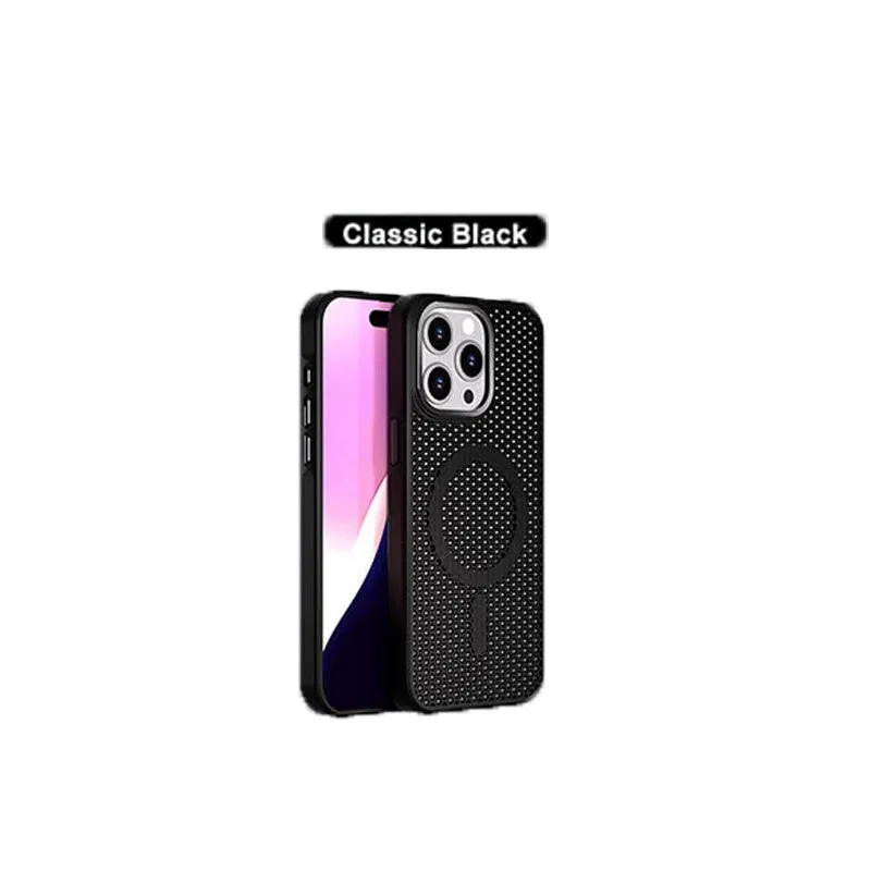 Usp 3D Mesh Armor Case For Iphone 17 Pro Max Compatible With Magsafe Shock Proof Film