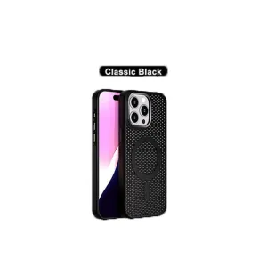 Usp 3D Mesh Armor Case For Iphone 17 Pro Max Compatible With Magsafe Shock Proof Film