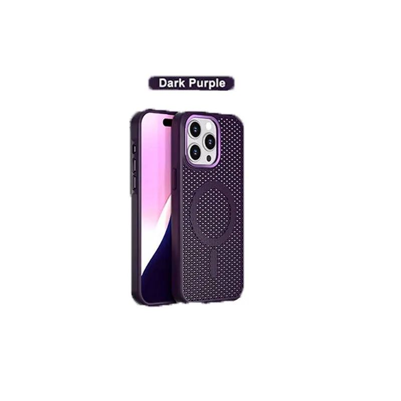 Drop Protection Scratch Resistant Glass Usp 3D Mesh Armor Case For Iphone 17 Pro Max Compatible With Magsafe