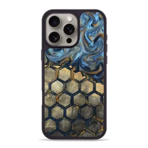 Anti Fingerprint Film Anti Blue Light Iphone 16 Pro Max Wood Phone Case - Grayson (Pattern, 781717)