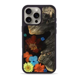 Anti Finger Oil Smooth Touch Iphone 16 Pro Max Wood Phone Case - Niko (Bloom, 781645)
