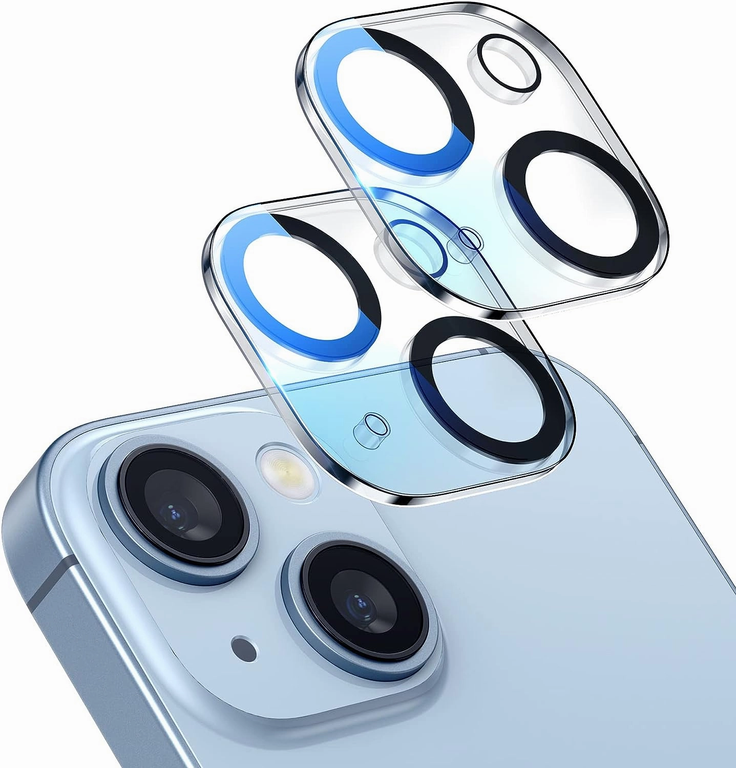 HD Screen Protector Camera Lens Protector For Iphone 14 / 14 Plus Back Lens Shield(Tempered Glass)