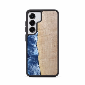 Drop Resistant Galaxy S25 Wood Phone Case - Lutie (Coastal, 779366)