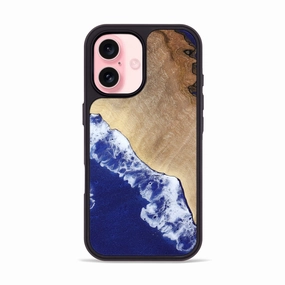 Protective Cover Iphone 16 Wood Phone Case - Jayleen (Coastal, 781538)