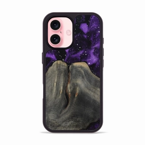 Iphone 16 Wood Phone Case - Lyndon (Cosmos, 781976) Anti Finger Mark Scratch Resistant Glass