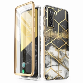 Shock Absorbing Galaxy S22 Cosmo Case - Black