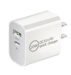 Durable Cable Safe Charging 20W Usb C   A Pd Wall Charger