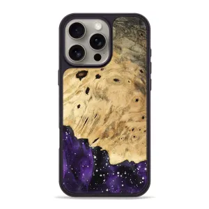 Iphone 16 Pro Max Wood Phone Case - Yadiel (Cosmos, 778924) Scratch Proof Glass Anti Scratch Coating
