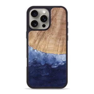 Dustproof Cover Impact Resistant Iphone 16 Pro Max Wood Phone Case - Jenni (Coastal, 779668)