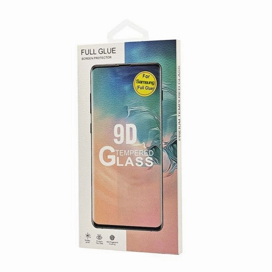 Full Glue Glass W/ Finger Sensor Unlock For Samsung Galaxy S24  (Black) Anti Reflection Screen